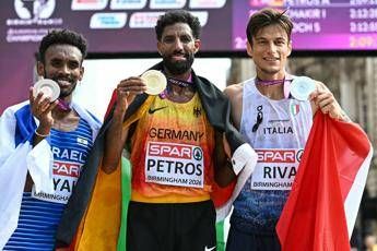 "Europei di Atletica: Pietro Riva conquista l'argento nella maratona!"