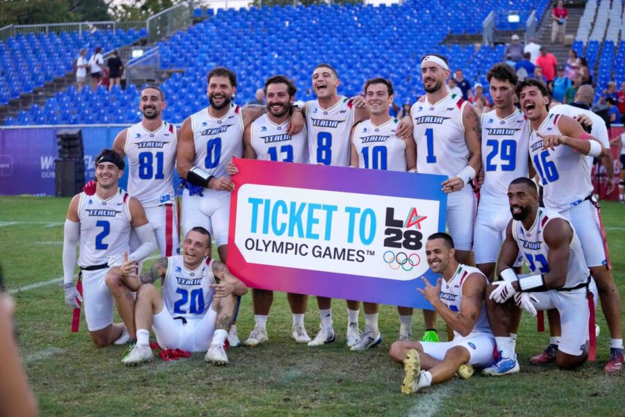 "Flag Football: Italia in Finale Mondiali e Qualificata per LA2028!"