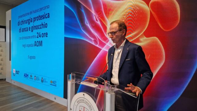 "Genova: Protesi anca e ginocchio con dimissioni in 24 ore"