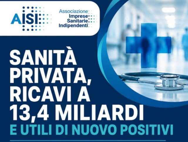 "Sanità privata in crescita: ricavi a 13,4 miliardi, serve programmazione"