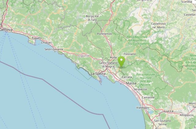 Terremoto 3.7 in Massa e Carrara: nessun danno segnalato!