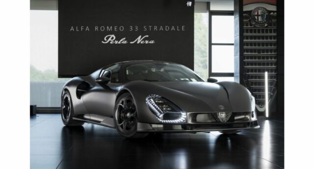 "Alfa Romeo 33 Stradale 'Perla Nera': debutto al Museo Arese!"