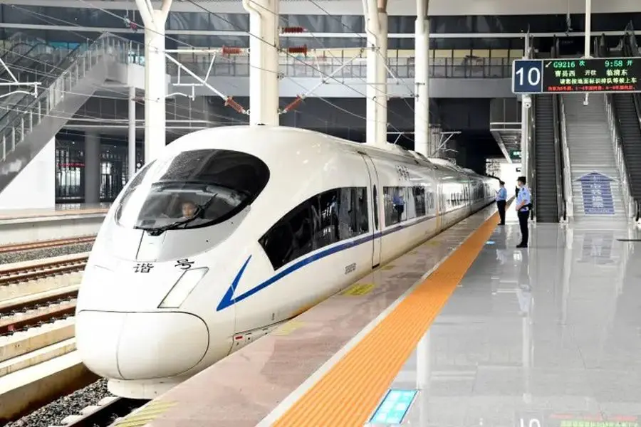 Tratta ferroviaria in Cina