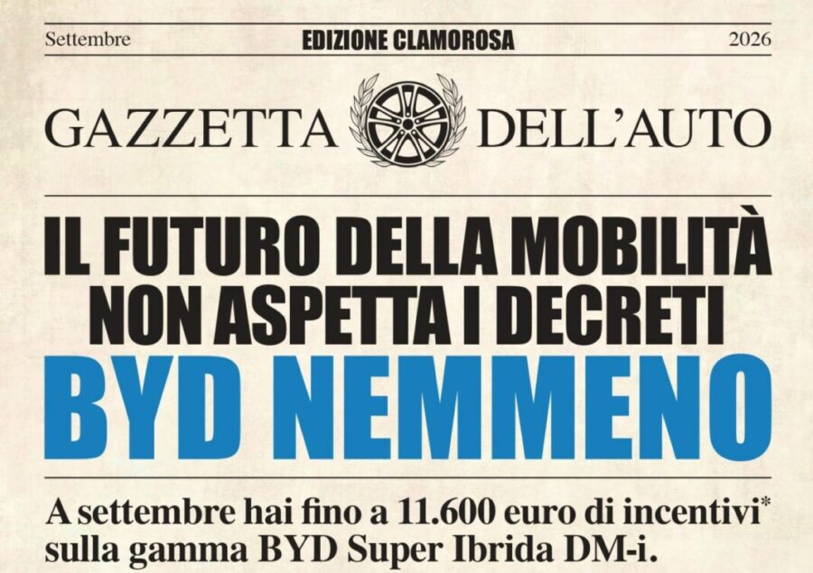 "Decreto BYD: risparmia fino a 11.600€ sulla Super Ibrida DM-i"
