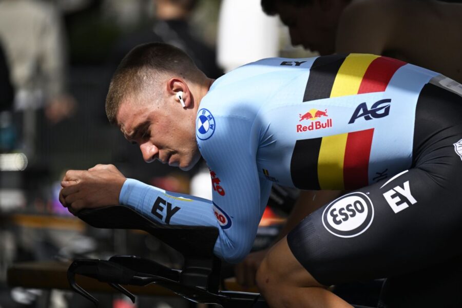 "Evenepoel conquista il poker iridato, Ganna secondo a Montreal"