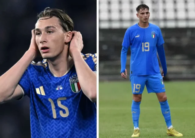 "Fratelli Esposito: Gioia e Unione nell'Azzurro"