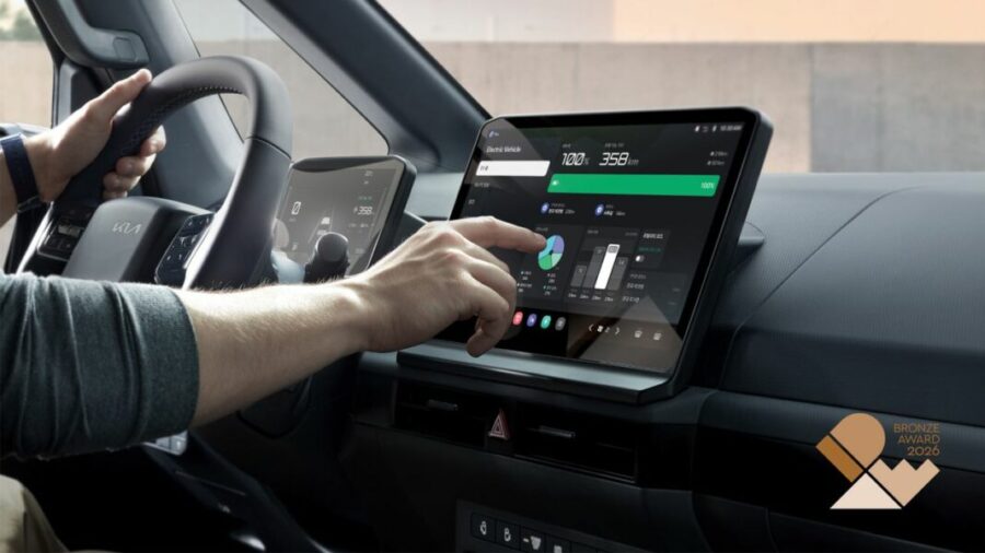 "Kia PV5 trionfa con il Bronze Award agli IDEA 2026!"