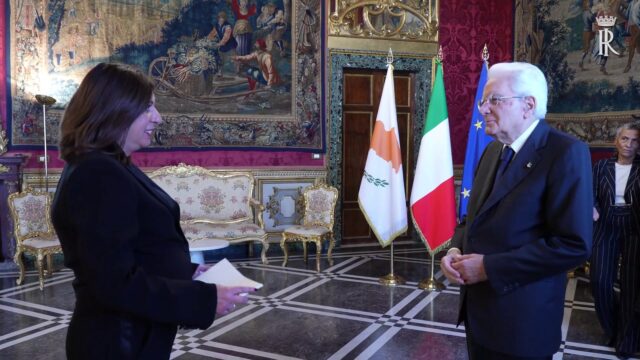 Mattarella riceve le lettere credenziali dei nuovi Ambasciatori
