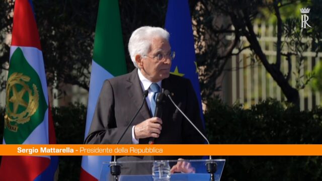 Mattarella "Rimuovere ostacoli al pieno svolgimento della vita dei cittadini"
