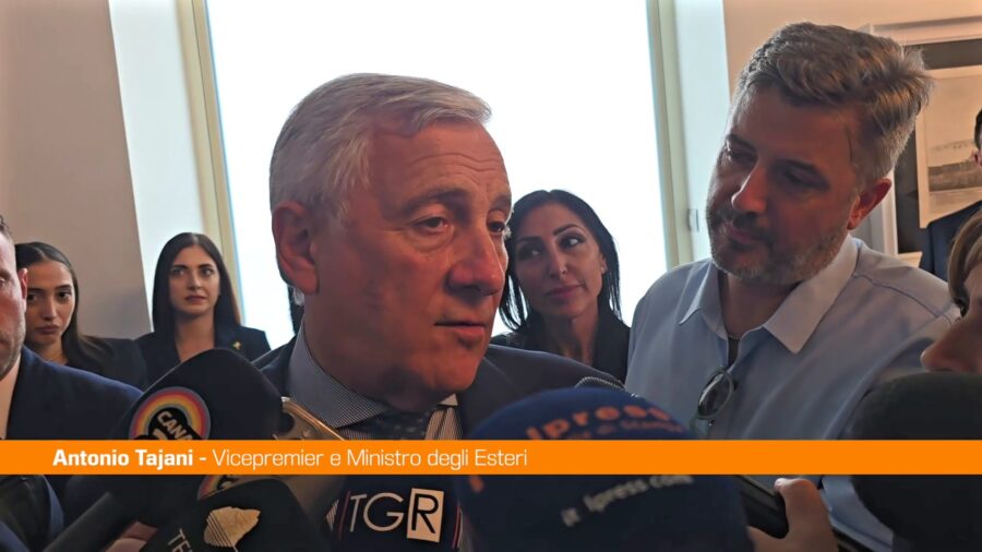 Napoli, Tajani "A ottobre tavolo con il centrodestra per definire il candidato"