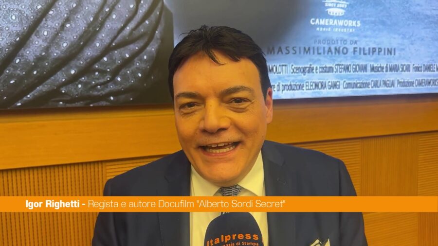 Righetti "Ho raccontato Alberto Sordi come l'ho vissuto io"