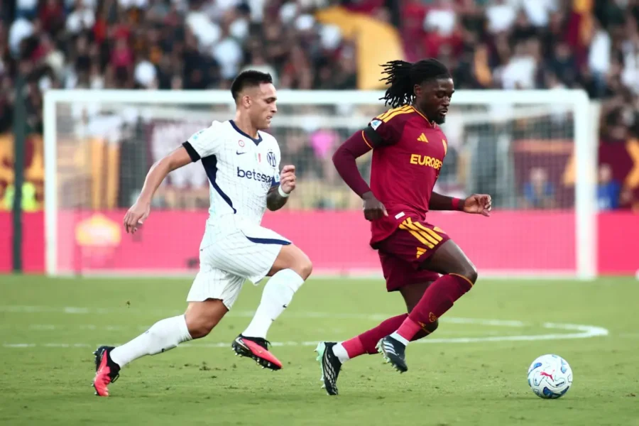 "Roma e Inter pareggiano 2-2: Kone e Lautaro protagonisti"