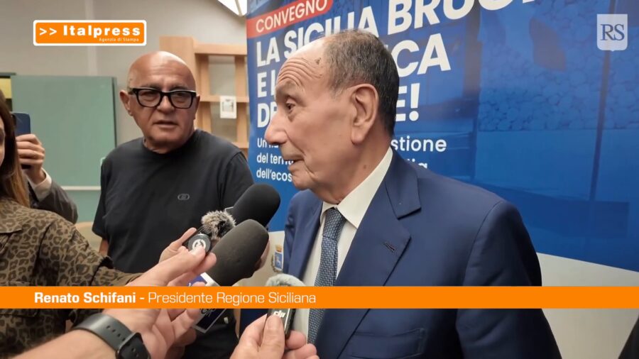 Schifani "Bisogna essere uniti nel contrasto al cambiamento climatico"