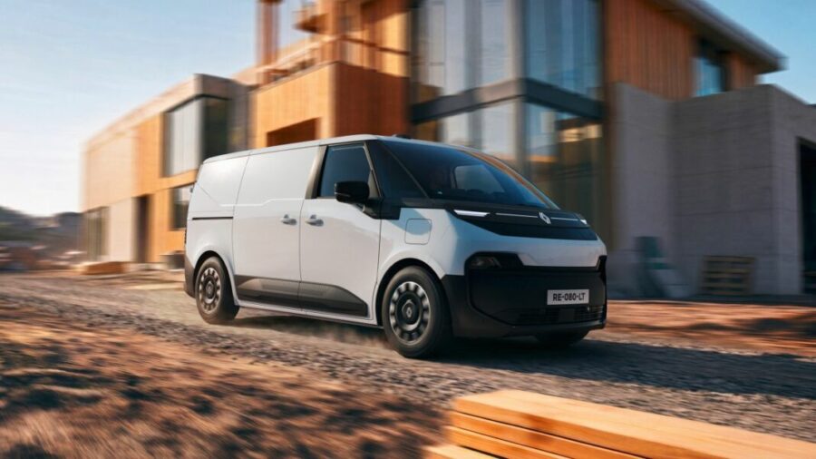 "Scopri il nuovo Renault Trafic Van E-Tech Electric all'IAA!"
