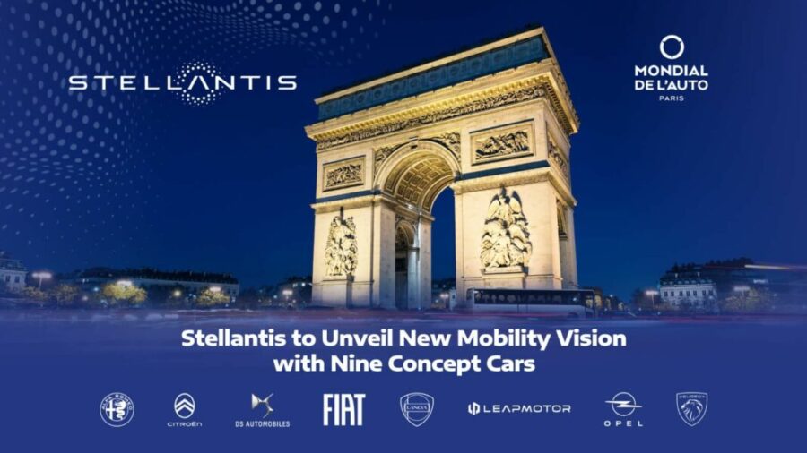 "Stellantis svela 9 concept e 60 auto al Salone di Parigi"