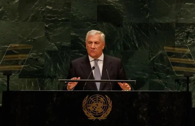 Tajani: "La pace è una responsabilità quotidiana"