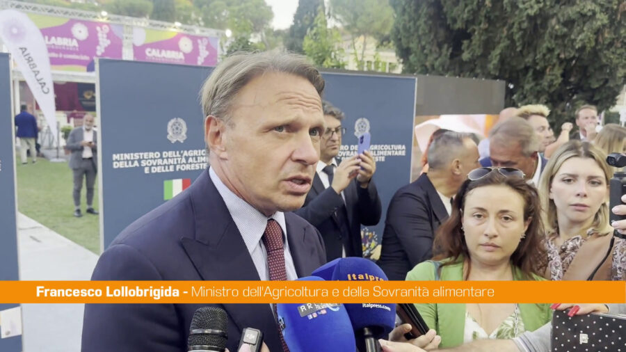 Vinòforum, Lollobrigida "Dentro una bottiglia di vino c'è anche l'Italia"