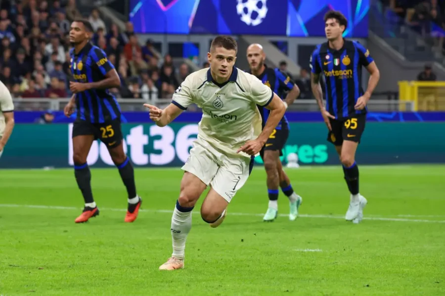 "Bruges sorprende l'Inter: sconfitta clamorosa a San Siro"