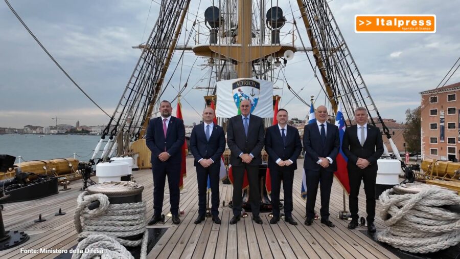 Difesa, a Venezia riunione ministeriale Adrion. Crosetto "Insieme più forti"