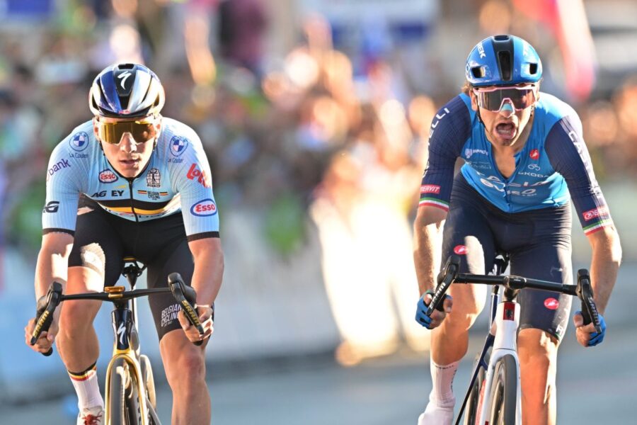 "Evenepoel trionfa in Europa, Ciccone beffato per un soffio"