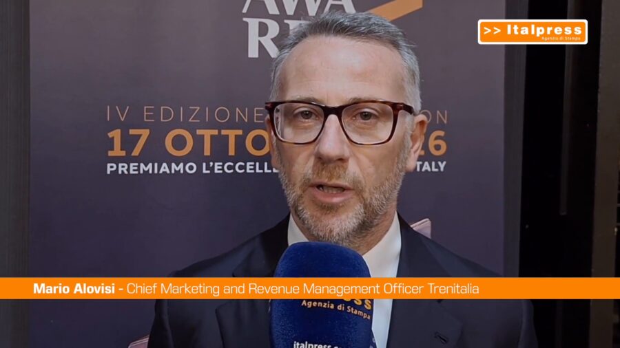 Italpress Awards, Alovisi (Trenitalia) "Un piacere essere presenti"