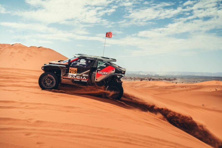 "Loeb trionfa nella terza tappa dei Dacia Sandriders in Marocco!"