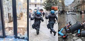 "Milano in rivolta: 200 giovani arrestati per saccheggi"