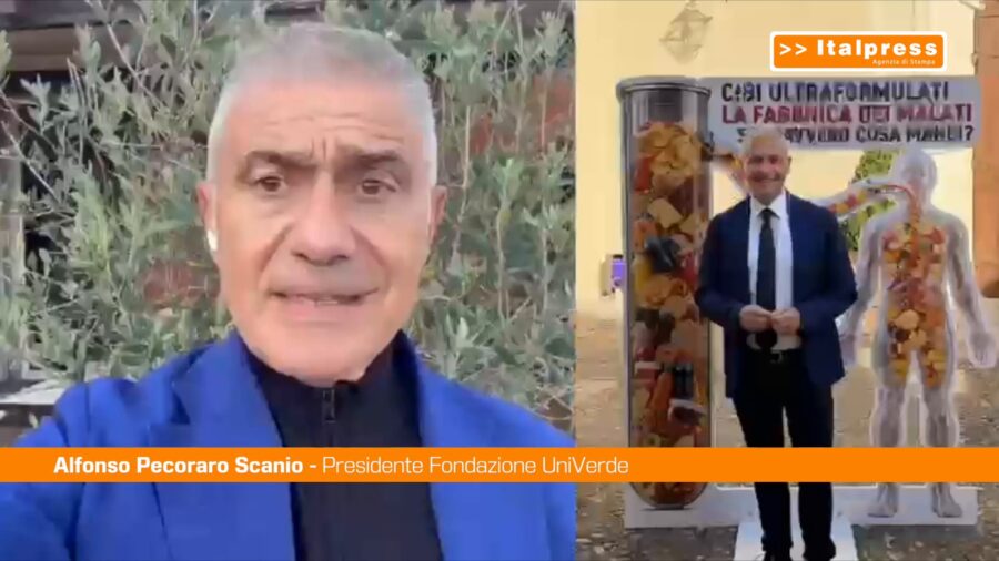 Pecoraro Scanio "Vietare cibi ultraprocessati in scuole e mense pubbliche”
